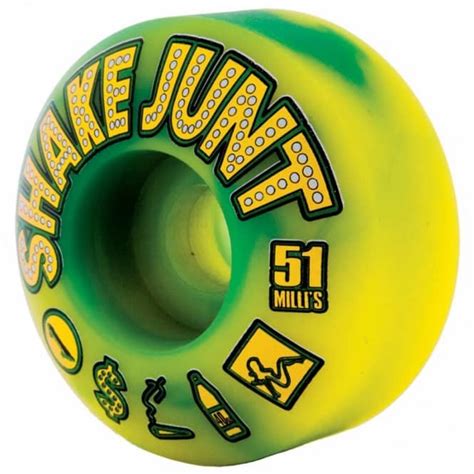 shake junt wheels.